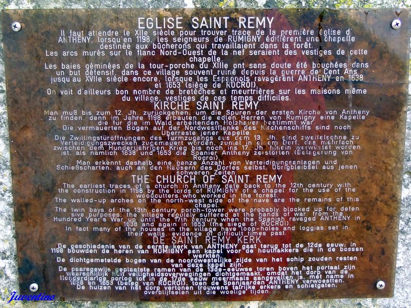 Eglise Saint-Remy d'Antheny