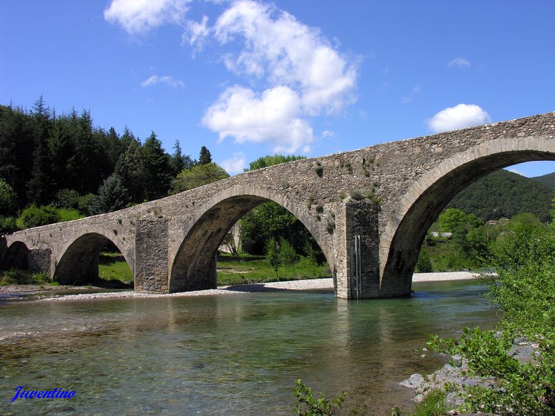Pont des Camisards sur le Gardon de Mialet