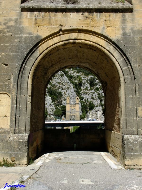 Pont de Mirabeau sur la Durance