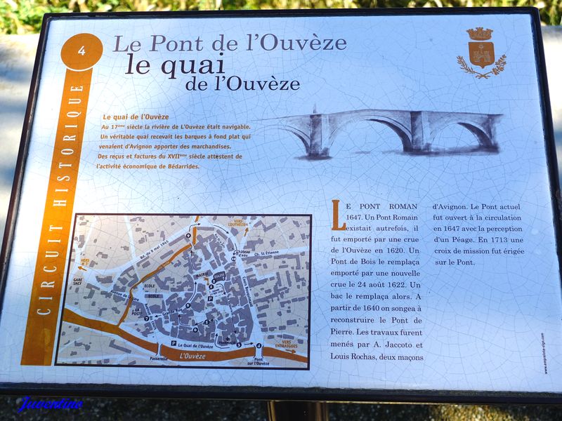 Pont sur l'Ouvèze à Bédarrides